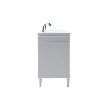 72 inch double bathroom vanity in white