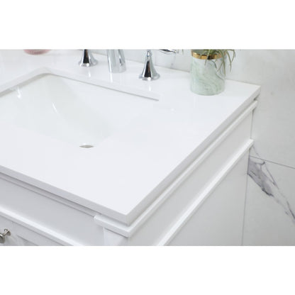 72 inch double bathroom vanity in white