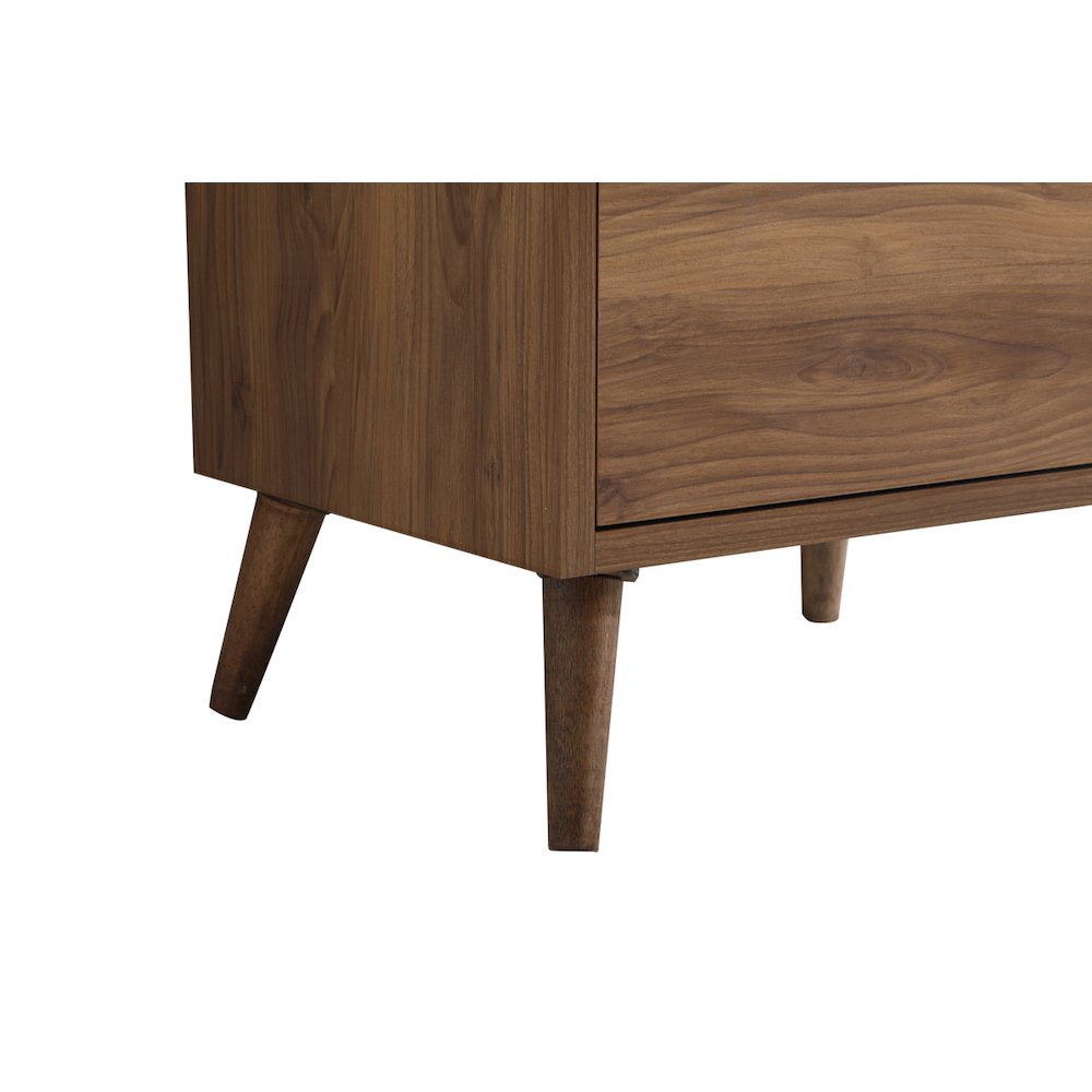24 inch bathroom vanity in walnut brown