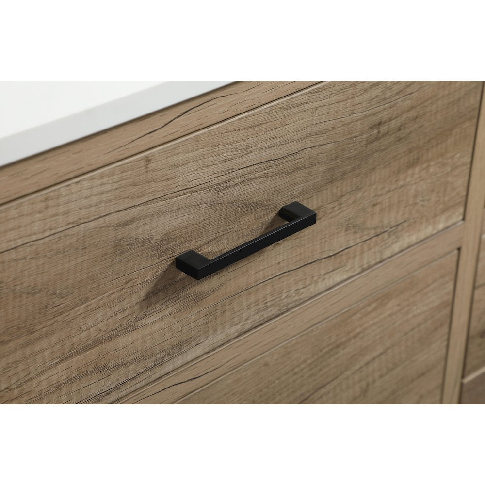 48 inch Single bathroom vanity in natural oak