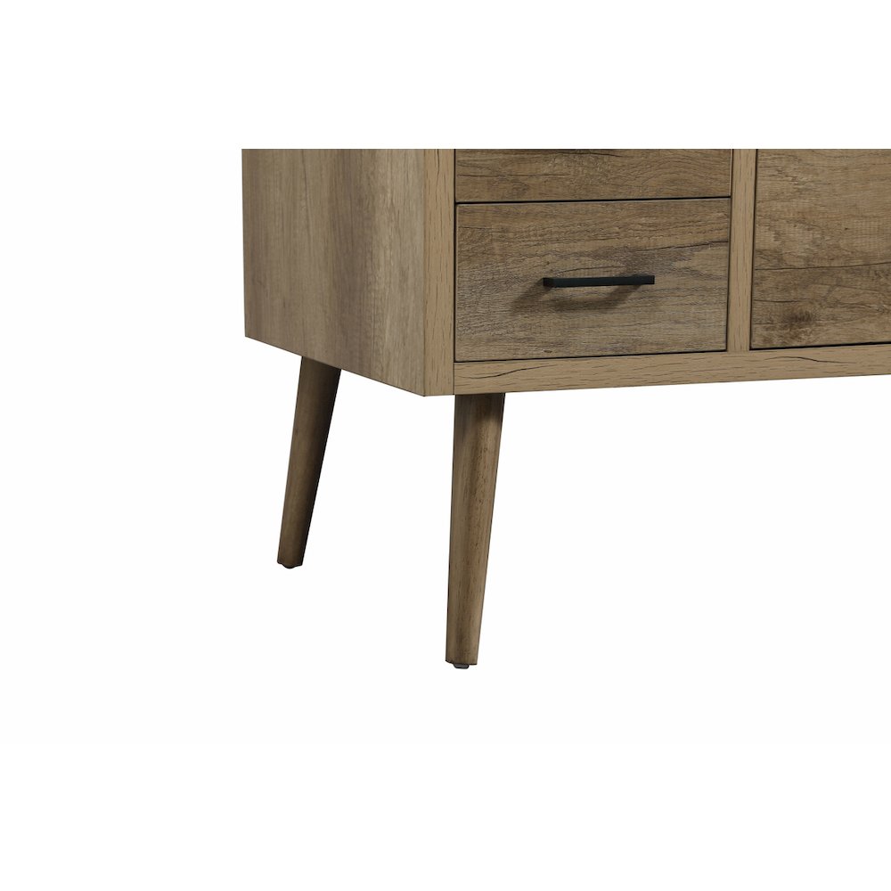 48 inch Single bathroom vanity in natural oak