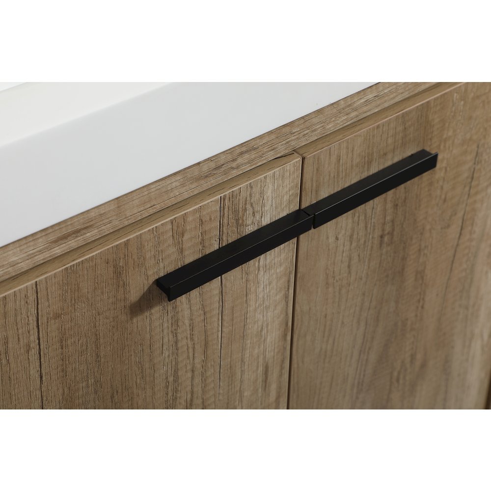 24 inch Single bathroom vanity in natural oak