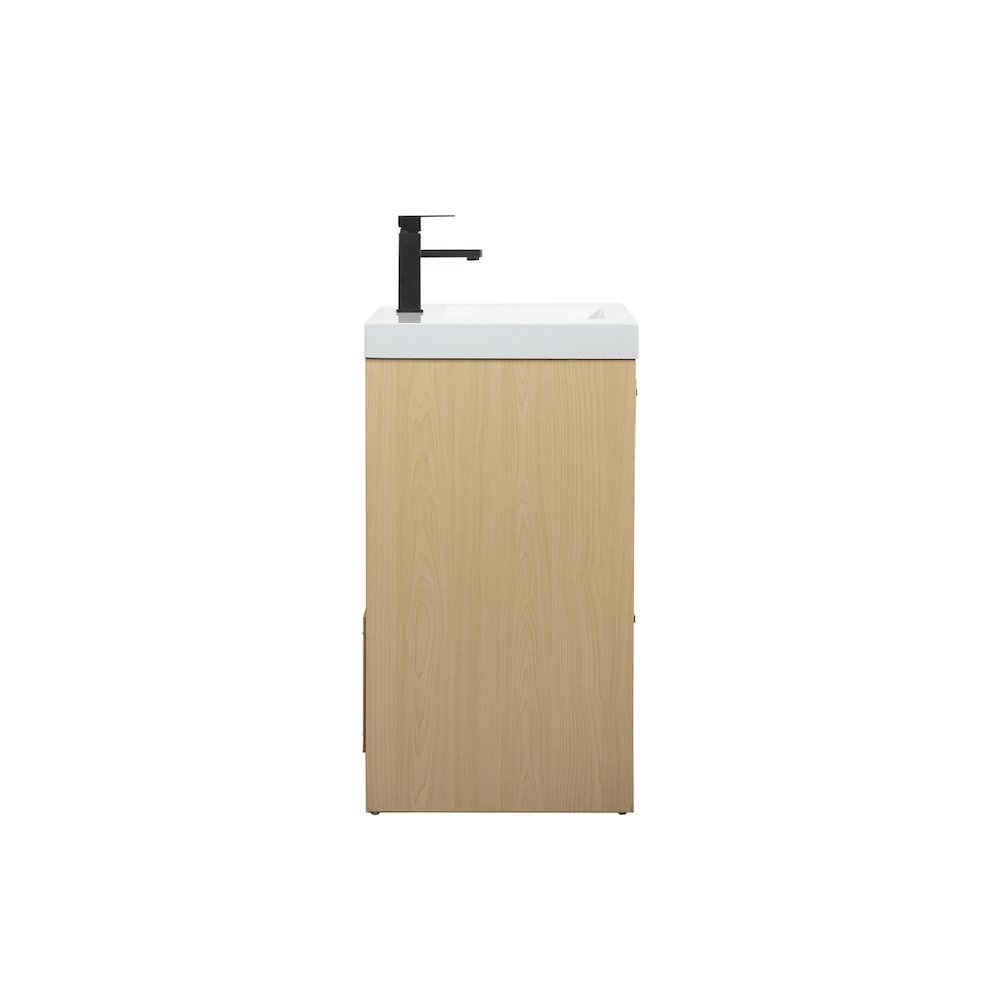 30 inch Single bathroom vanity in Maple