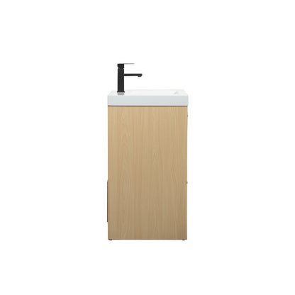 30 inch Single bathroom vanity in Maple