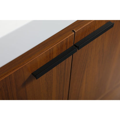 30 inch Single bathroom vanity in Teak