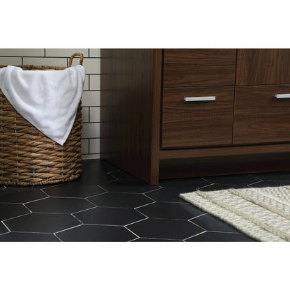 36 inch Single bathroom vanity in Walnut
