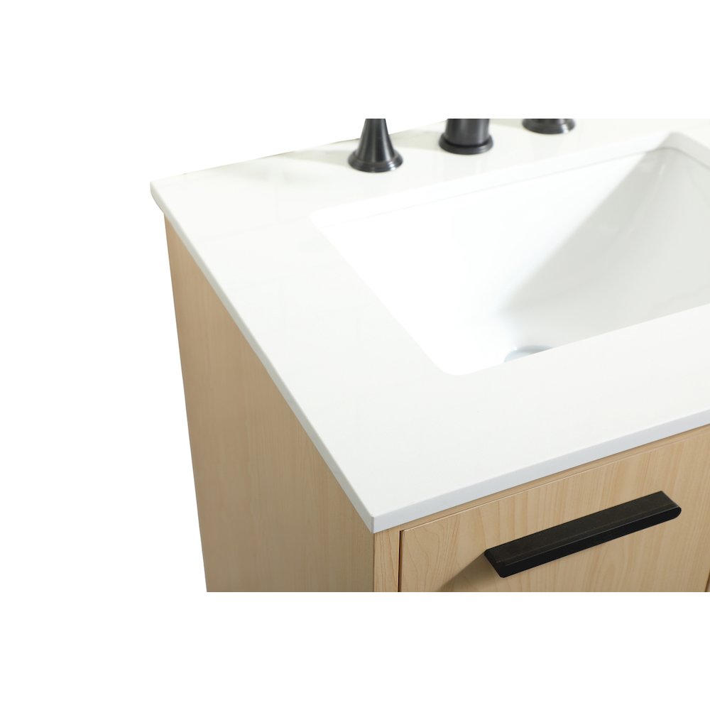30 inch bathroom vanity in Maple