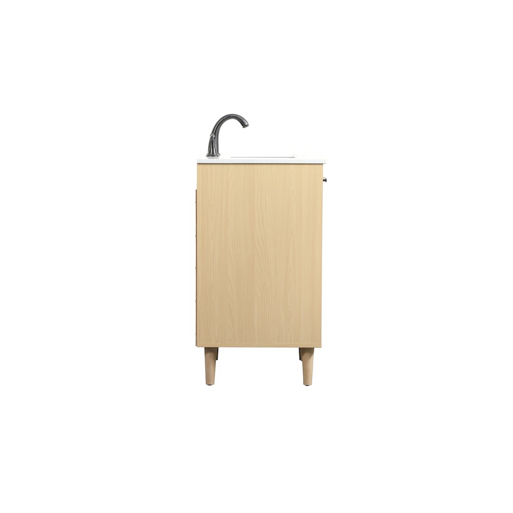 30 inch bathroom vanity in Maple