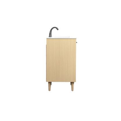 30 inch bathroom vanity in Maple
