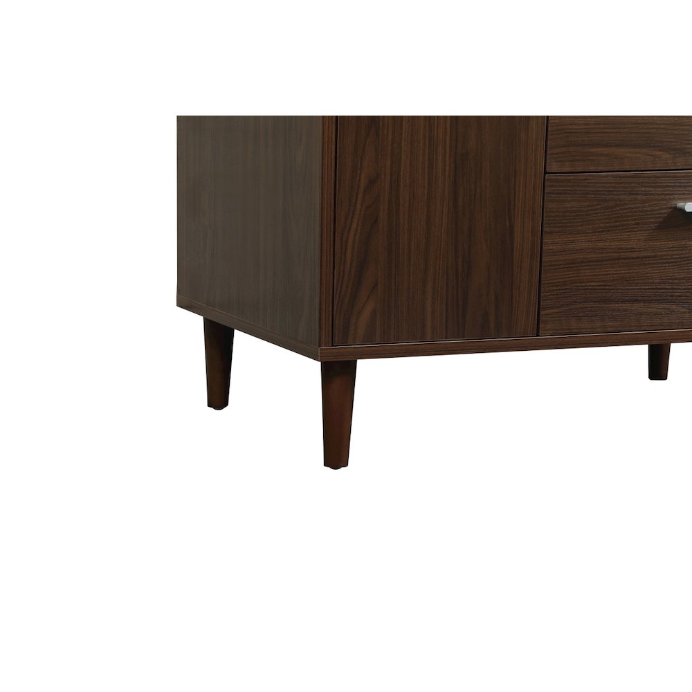 36 inch bathroom vanity in Walnut