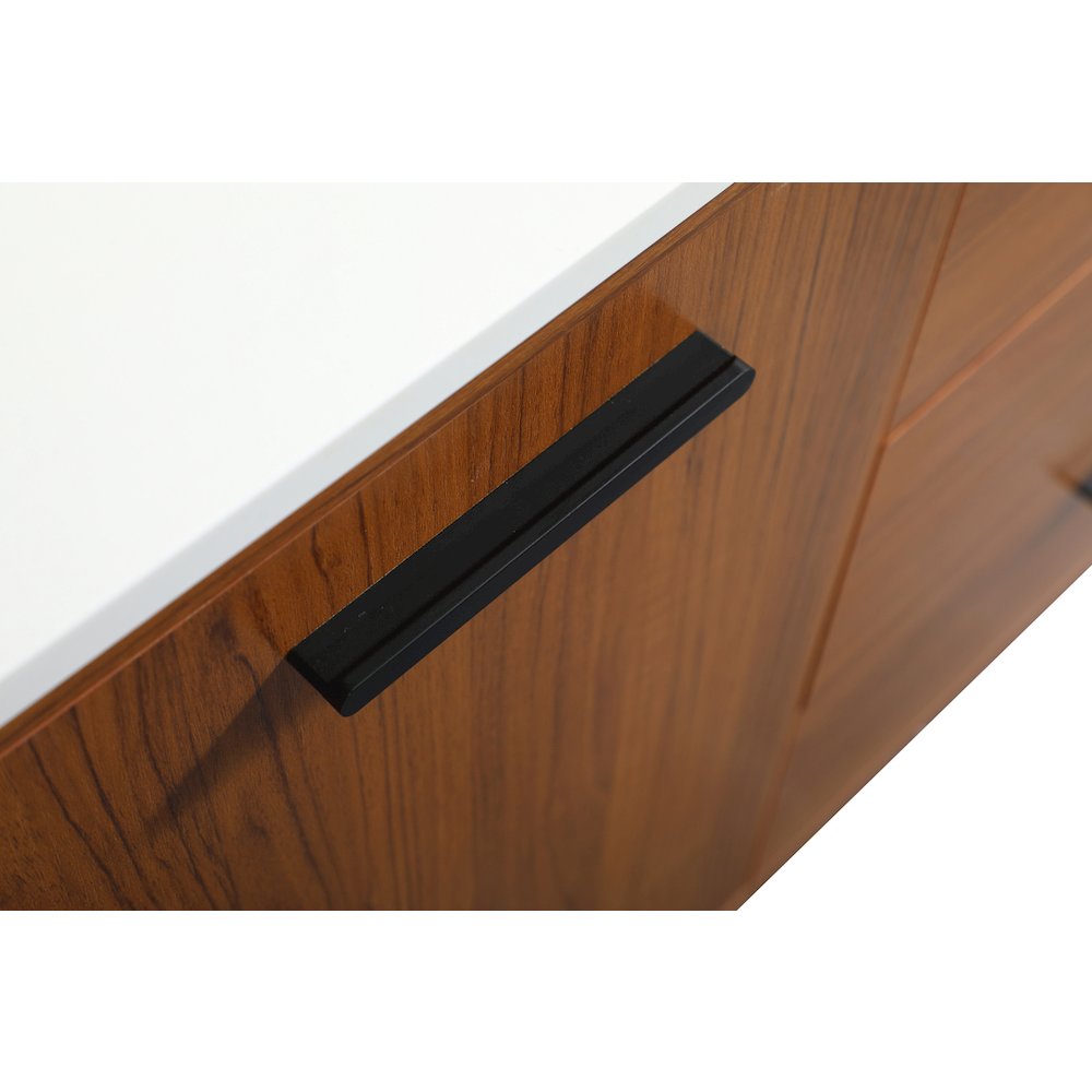 42 inch bathroom vanity in Teak