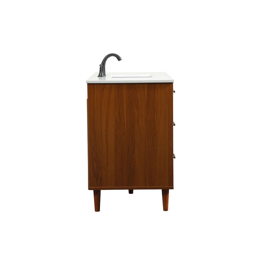 48 inch bathroom vanity in Teak