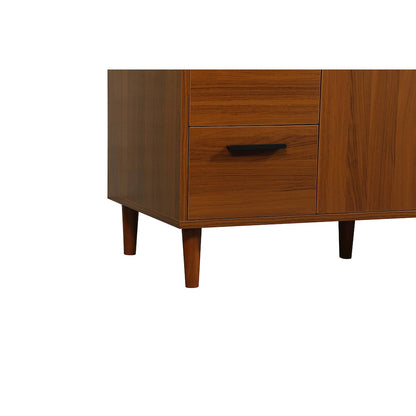 48 inch bathroom vanity in Teak
