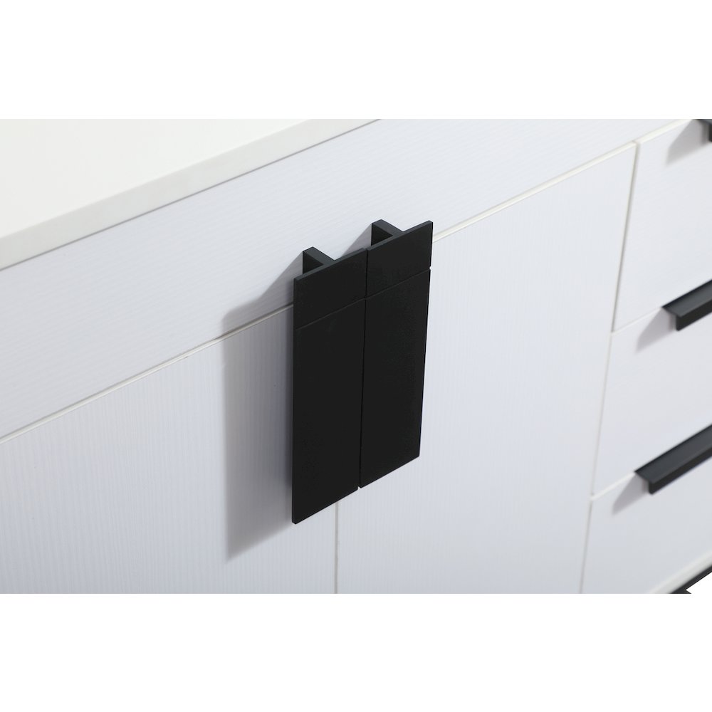 32 inch Single bathroom vanity in white