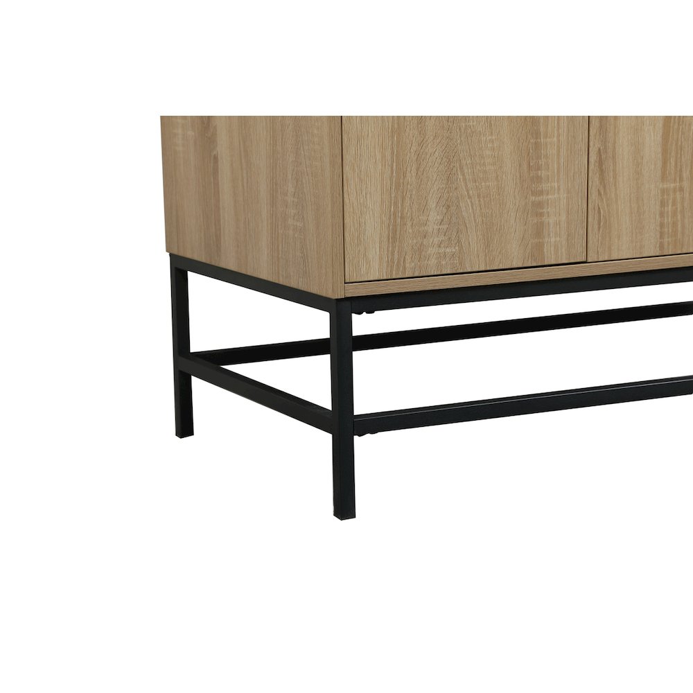 42 inch Single bathroom vanity in mango wood