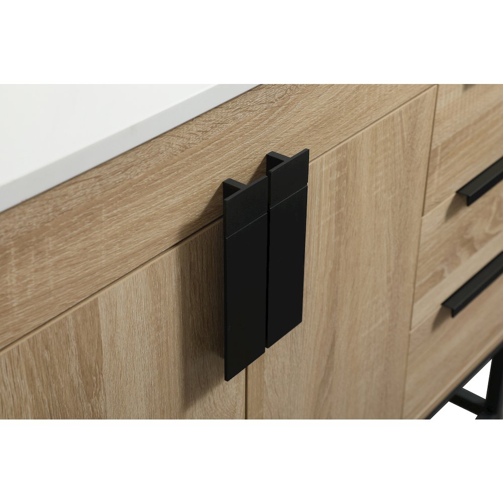 48 inch Single bathroom vanity in mango wood