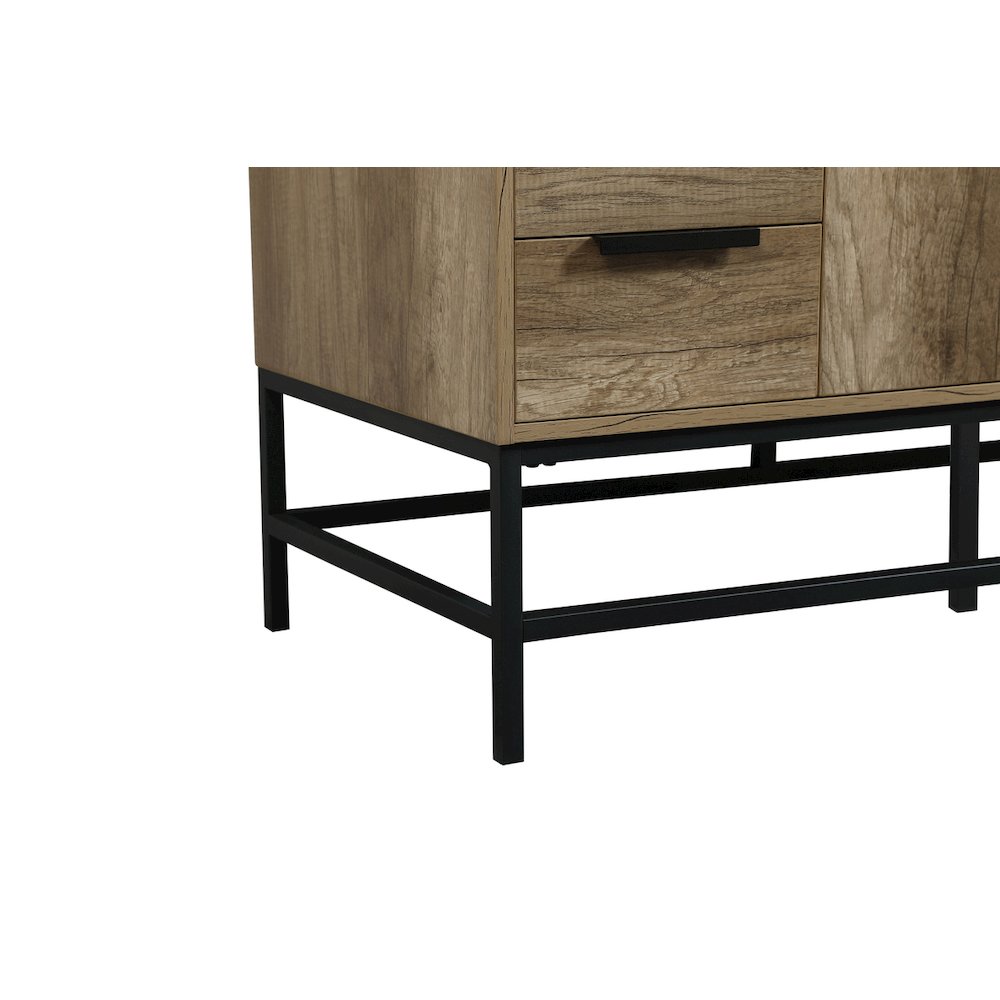 48 inch Single bathroom vanity in natural oak