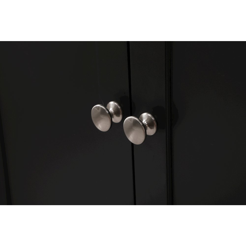 42 inch Single bathroom vanity set in black