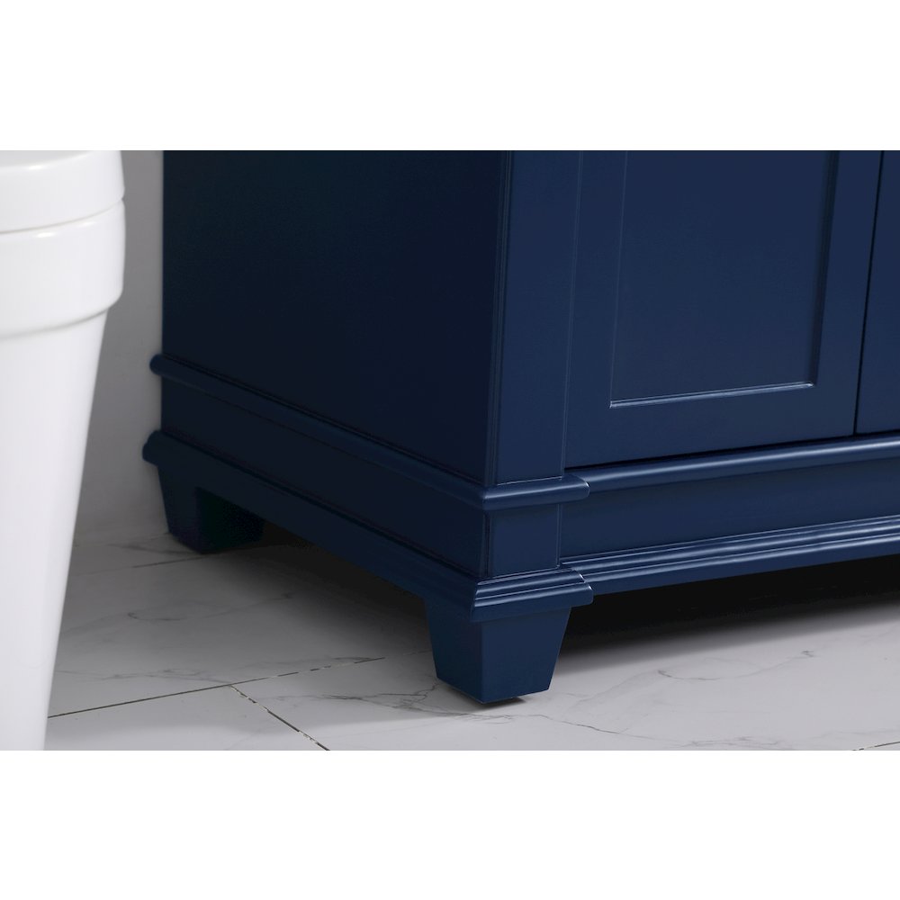 42 inch Single Bathroom Vanity set in Blue