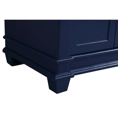 42 inch Single Bathroom Vanity set in Blue