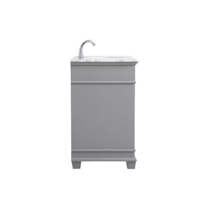 42 inch Single Bathroom Vanity set in Grey