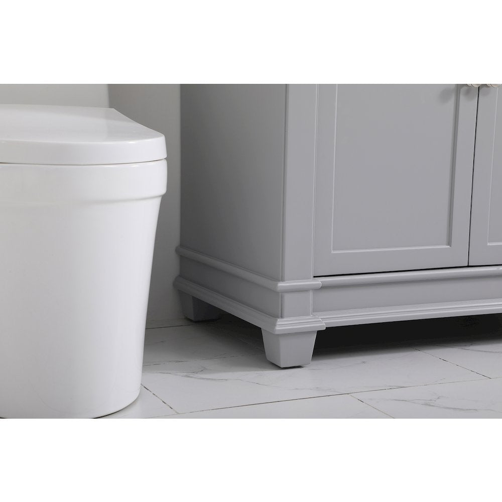42 inch Single Bathroom Vanity set in Grey