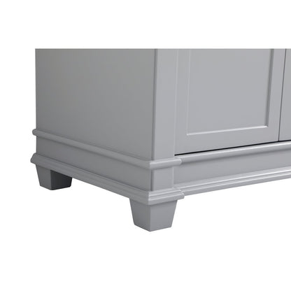 42 inch Single Bathroom Vanity set in Grey