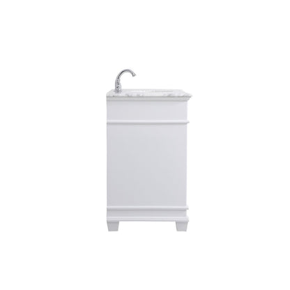 42 inch Single Bathroom Vanity set in White