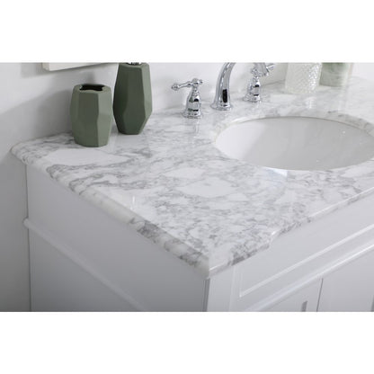 42 inch Single Bathroom Vanity set in White