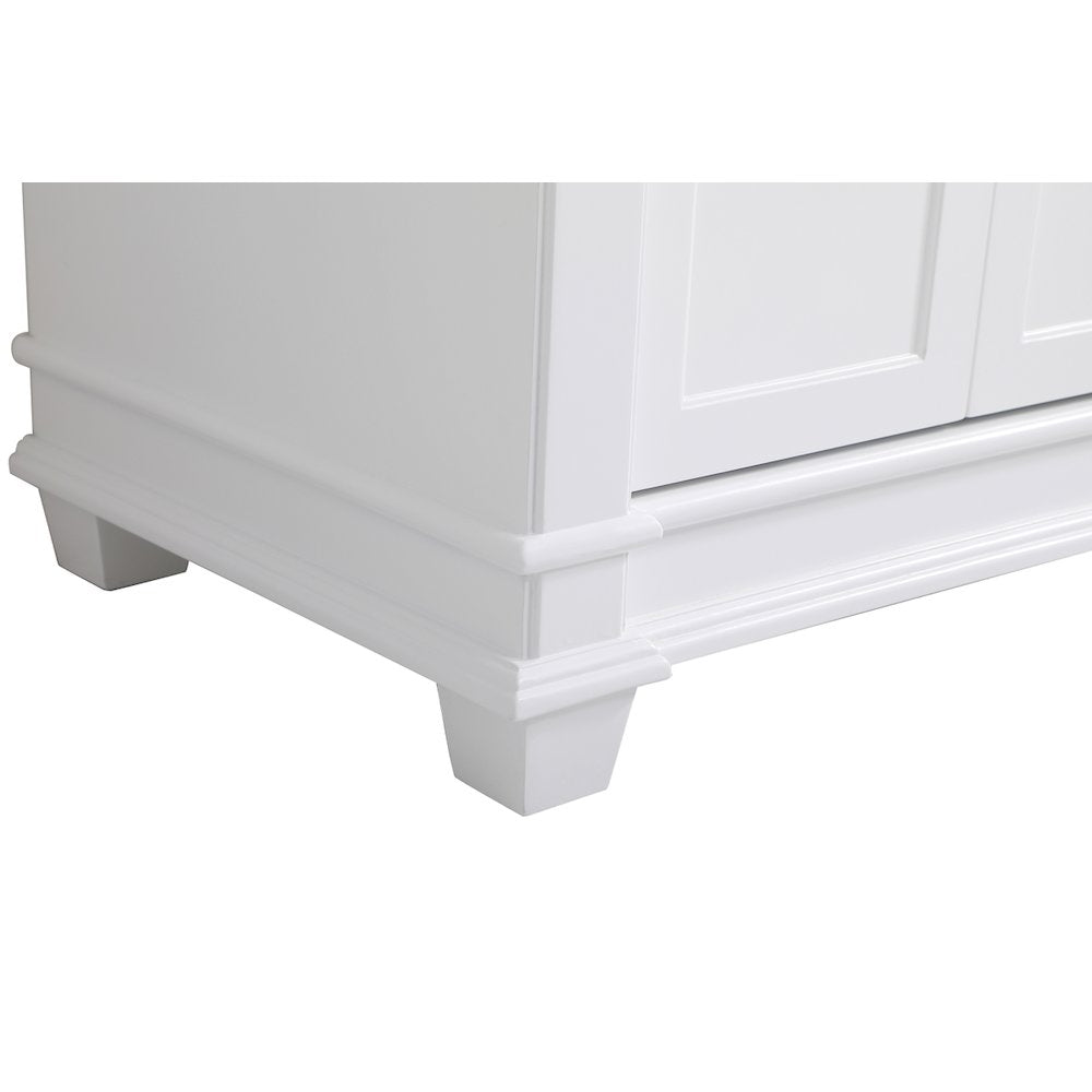 42 inch Single Bathroom Vanity set in White