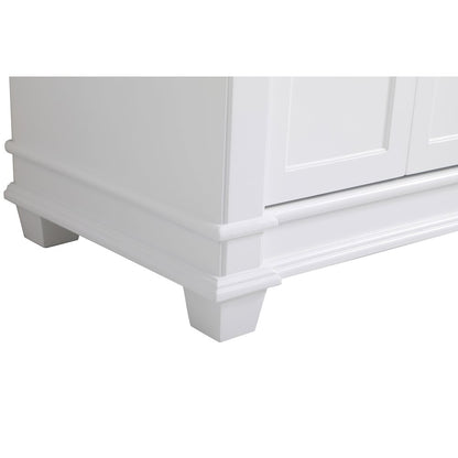 42 inch Single Bathroom Vanity set in White