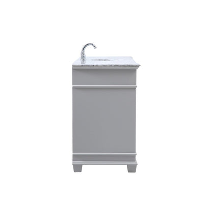 60 inch Single Bathroom Vanity set in Grey