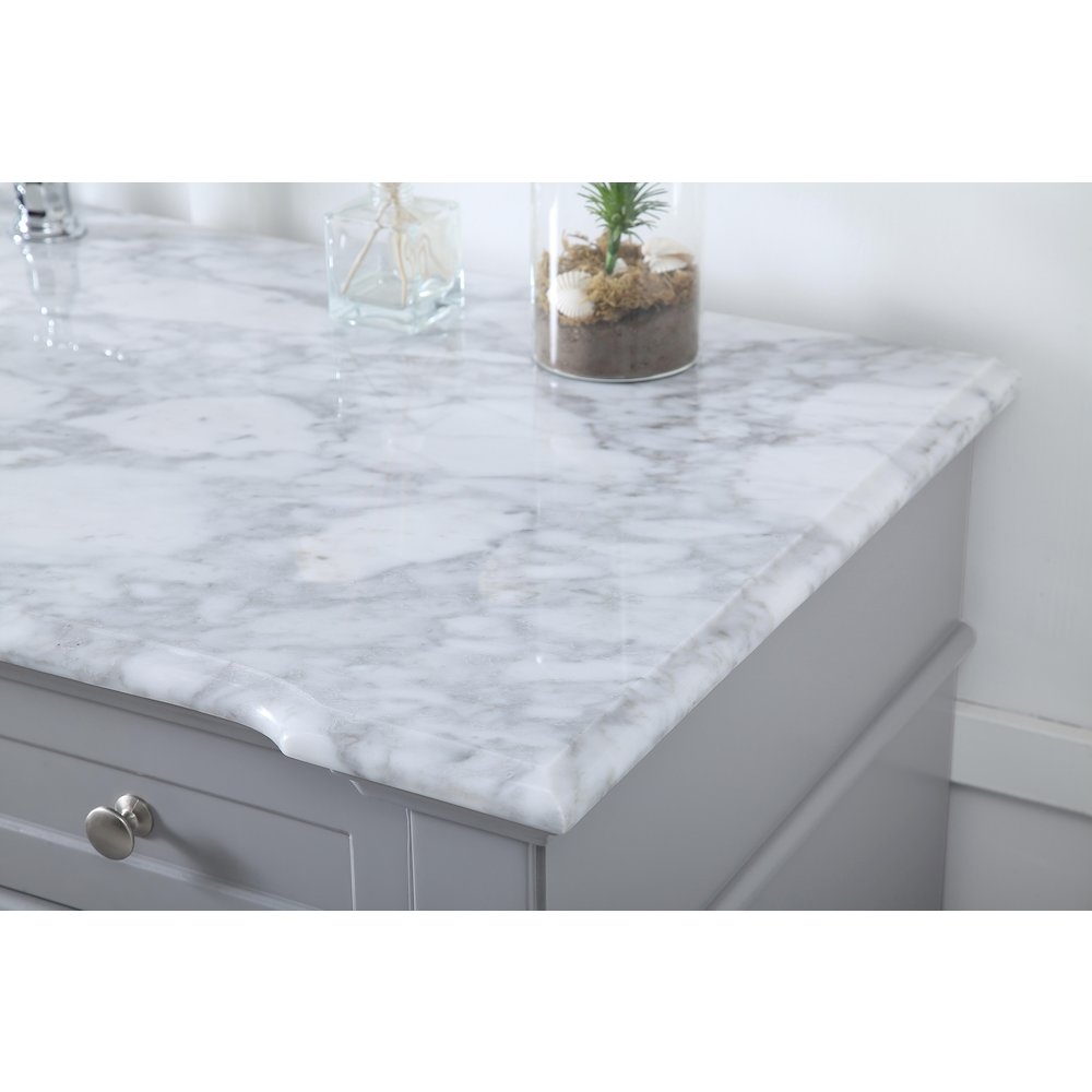 60 inch Single Bathroom Vanity set in Grey