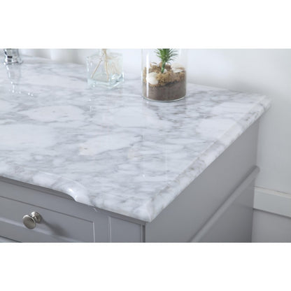 60 inch Single Bathroom Vanity set in Grey