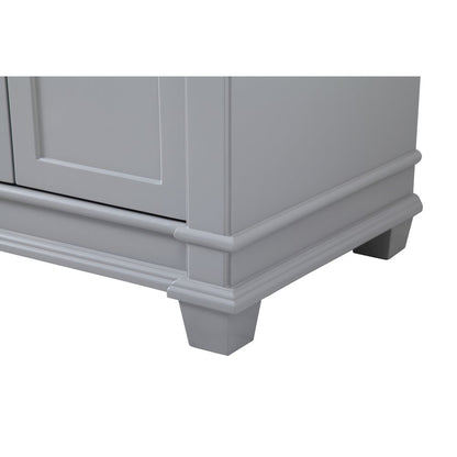 72 inch Double Bathroom Vanity set in Grey