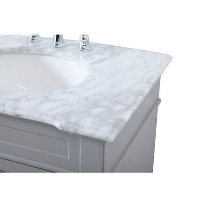 72 inch Double Bathroom Vanity set in Grey