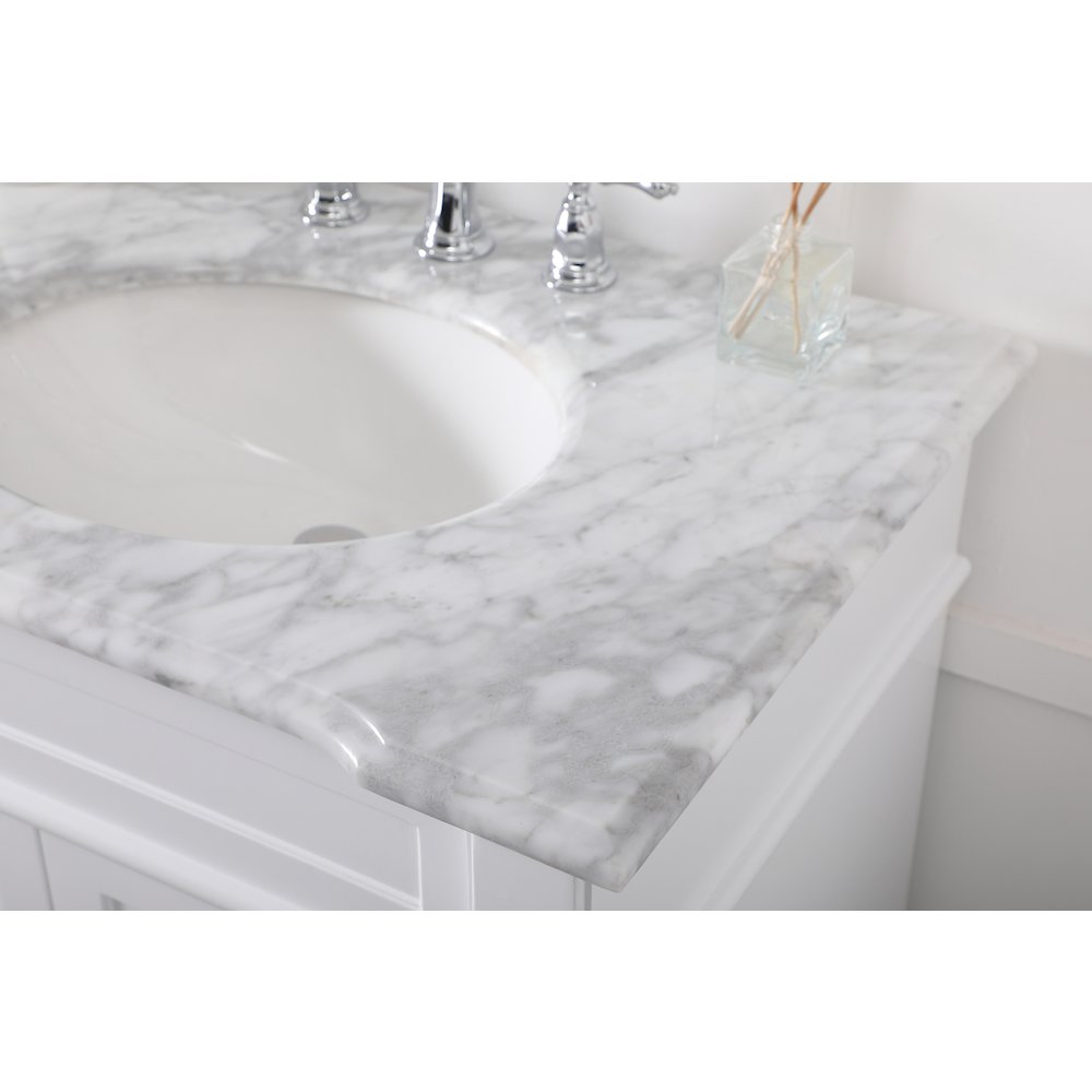 72 inch Double Bathroom Vanity set in White