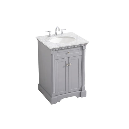 24 inch Single bathroom vanity in  Grey