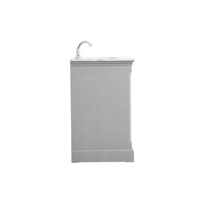 24 inch Single bathroom vanity in  Grey