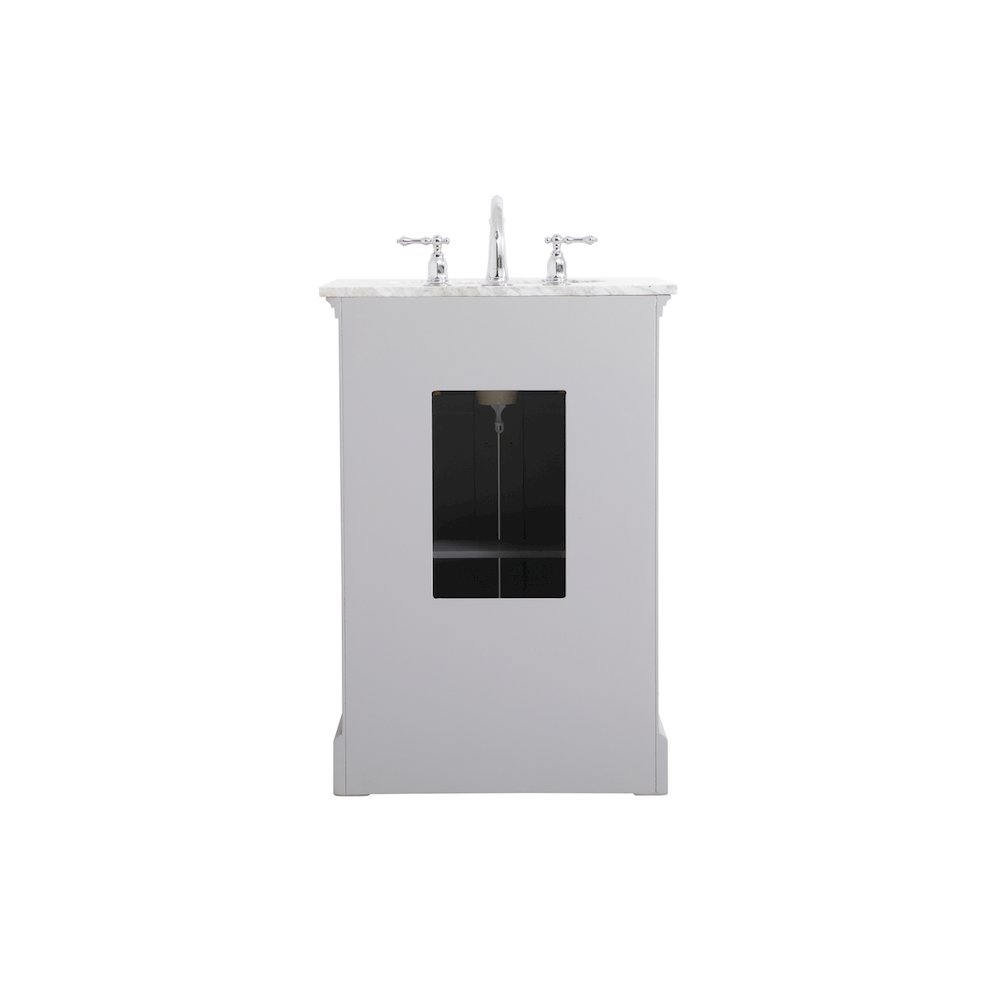 24 inch Single bathroom vanity in  Grey