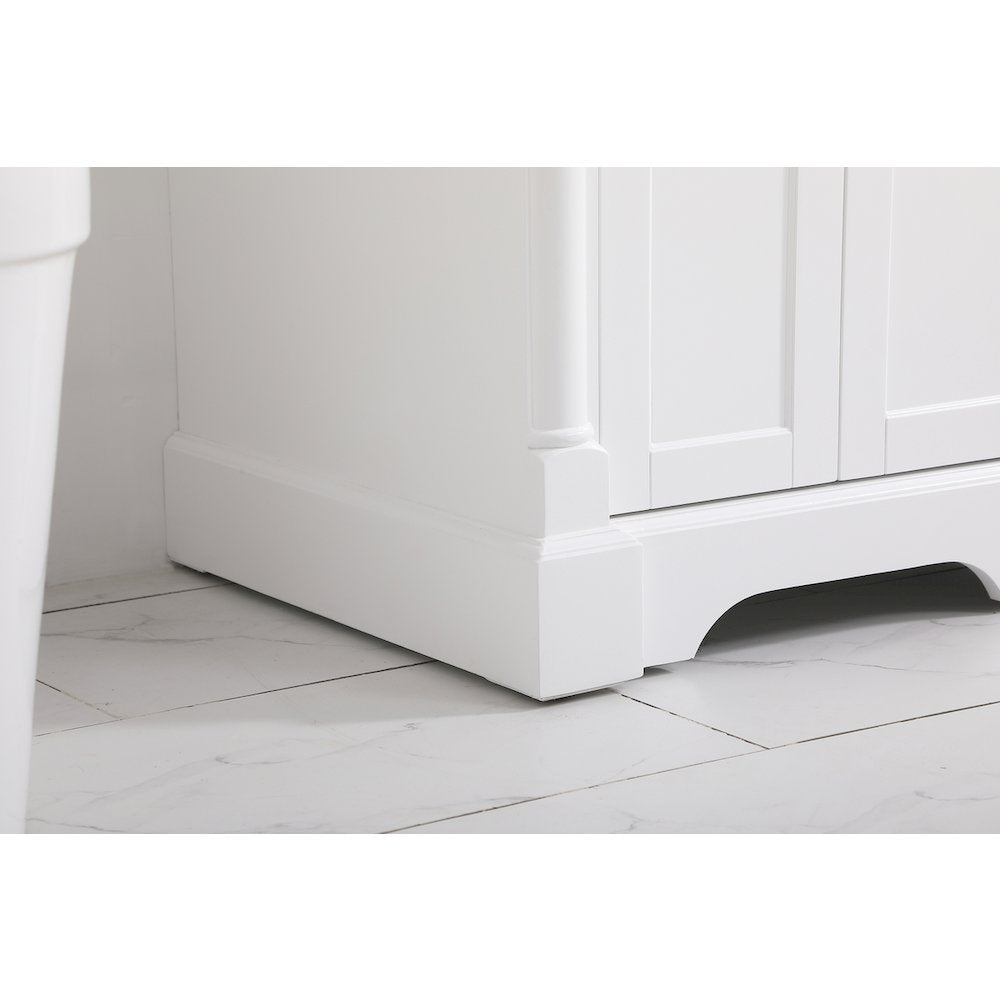 24 inch Single bathroom vanity in  White