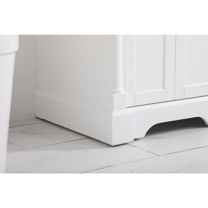 24 inch Single bathroom vanity in  White
