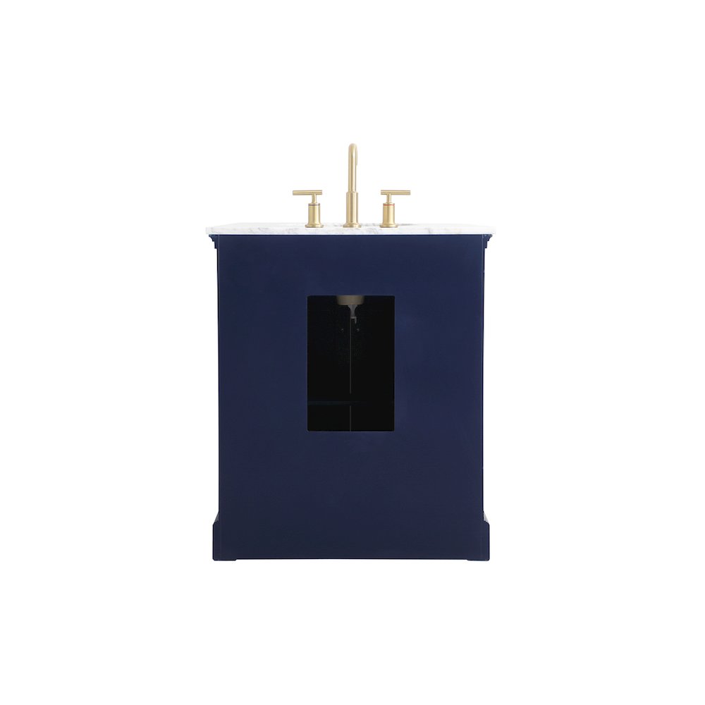 30 inch Single bathroom vanity in  Blue