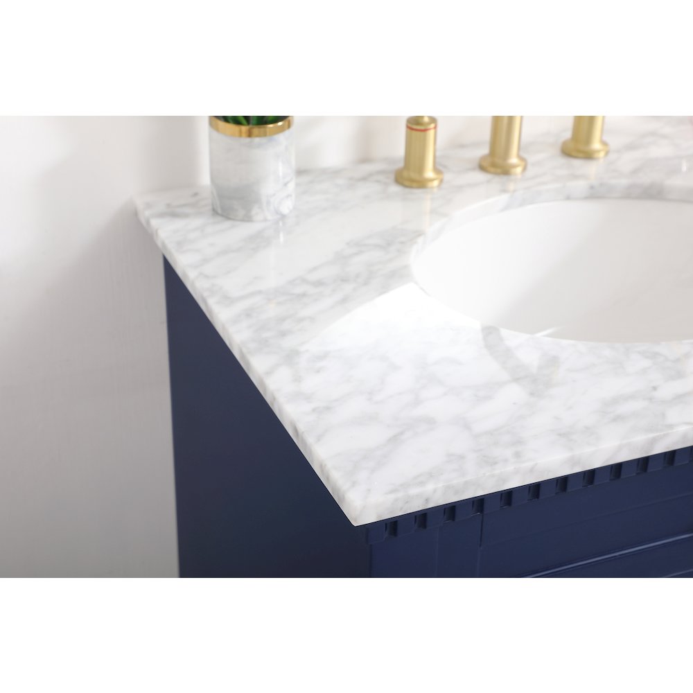 30 inch Single bathroom vanity in  Blue