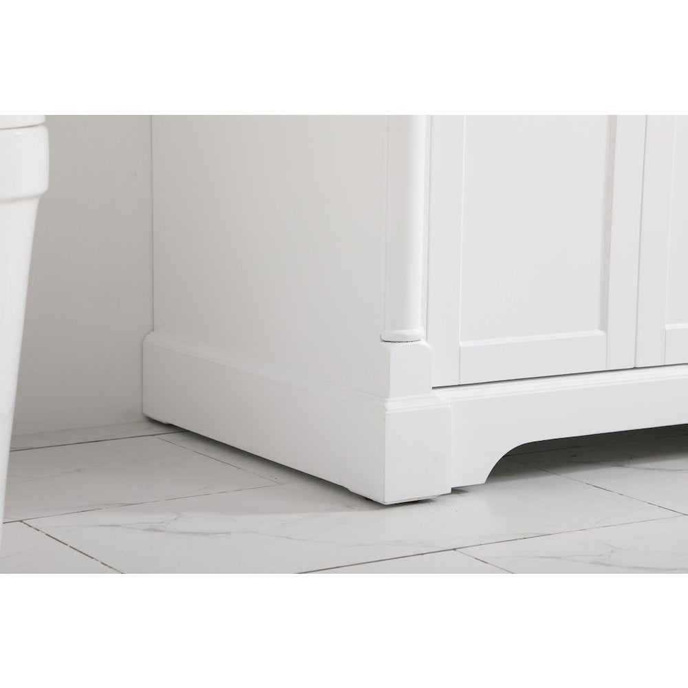 30 inch Single bathroom vanity in  White