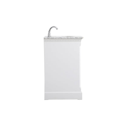 30 inch Single bathroom vanity in  White