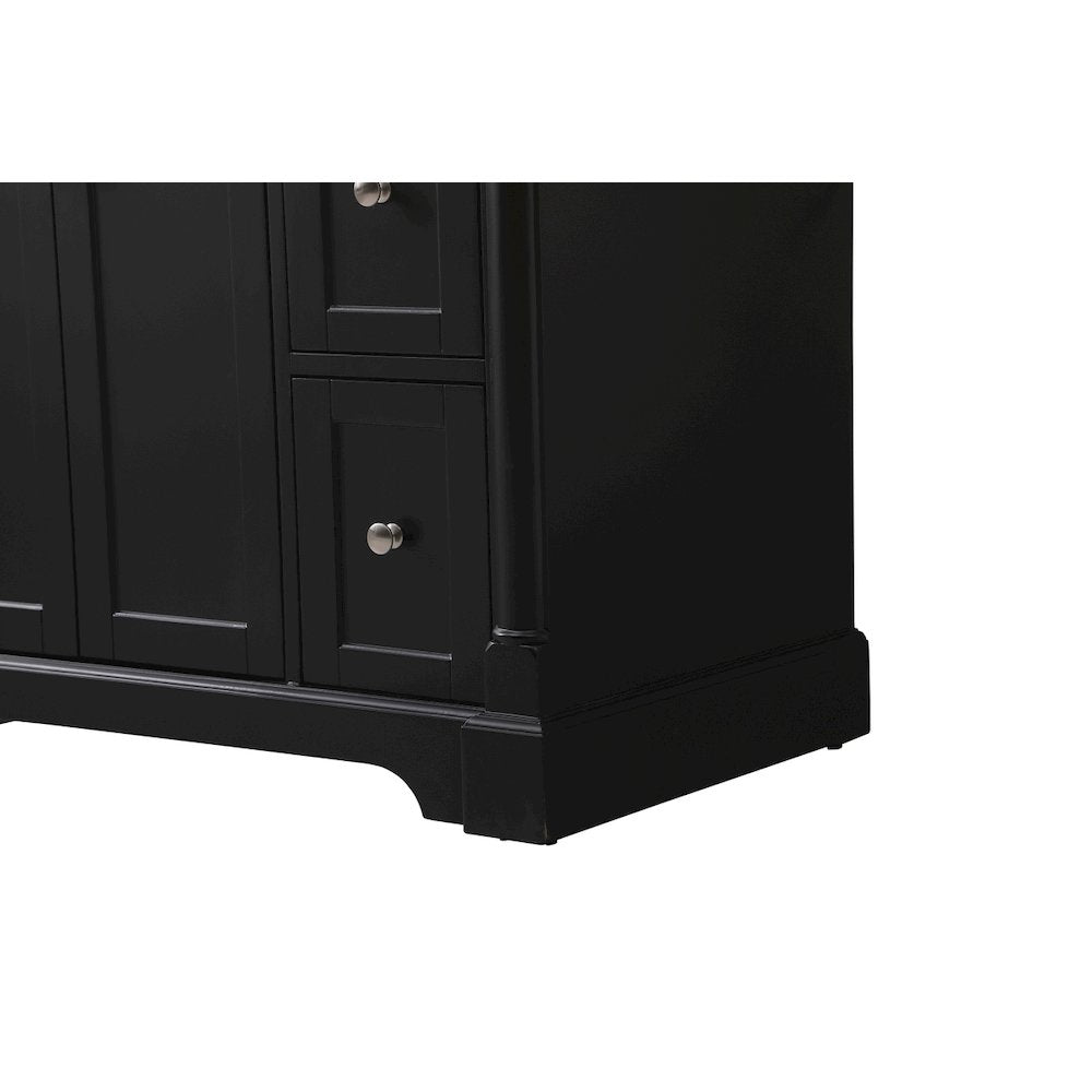 36 inch Single bathroom vanity set in black