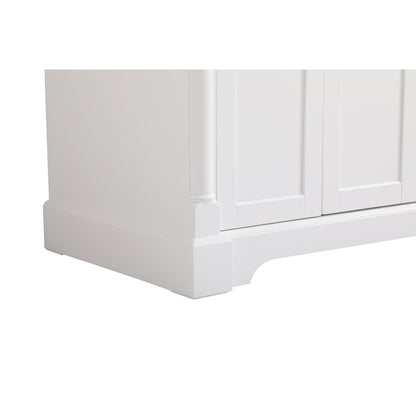 36 inch Single bathroom vanity in  White