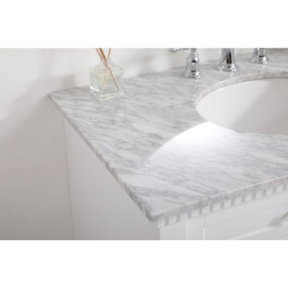 36 inch Single bathroom vanity in  White