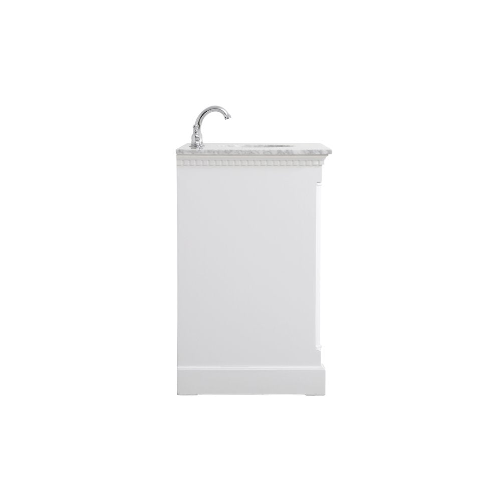 36 inch Single bathroom vanity in  White